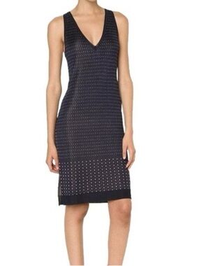 Rag & Bone Abigail knit deep v-neck dress